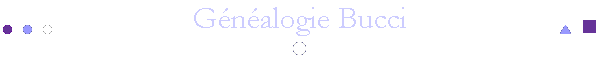 Gnalogie Bucci